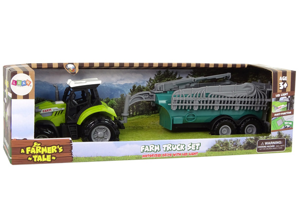 Farm Tractor with Sprayer Farm Sound Green