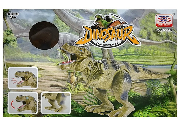 Dinosaurier Tyrannosaurus Rex Batteriebetriebenes Braun