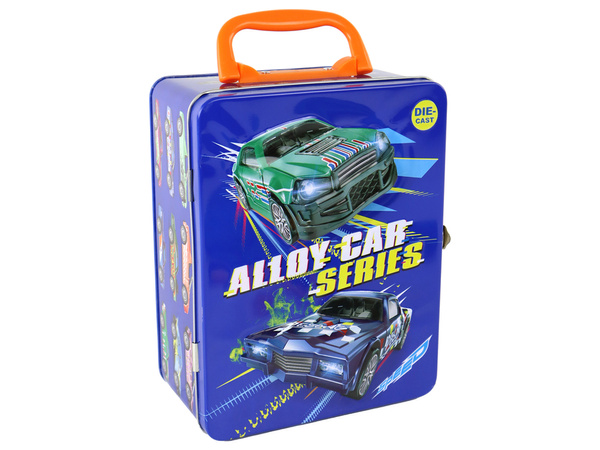 Fahrzeugset mit Friktionsantrieb im Metallgehäuse