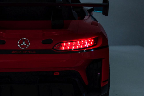Battery-powered car Mercedes AMG GT3 Red