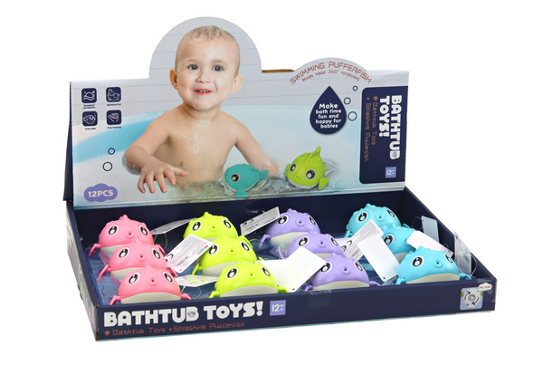 Aufziehbares schwimmendes Fisch-Badespielzeug