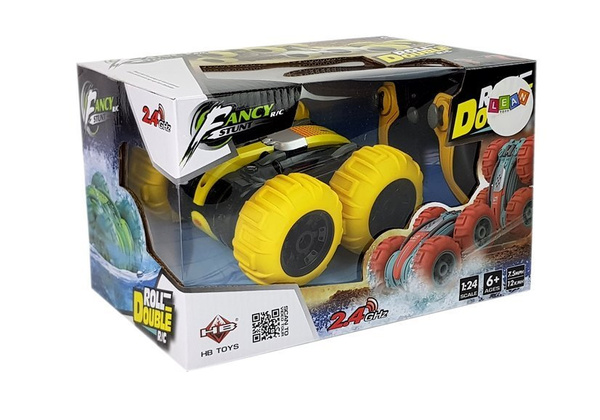 Amphibious Vehicle 1:24 Remote Controlled Yellow