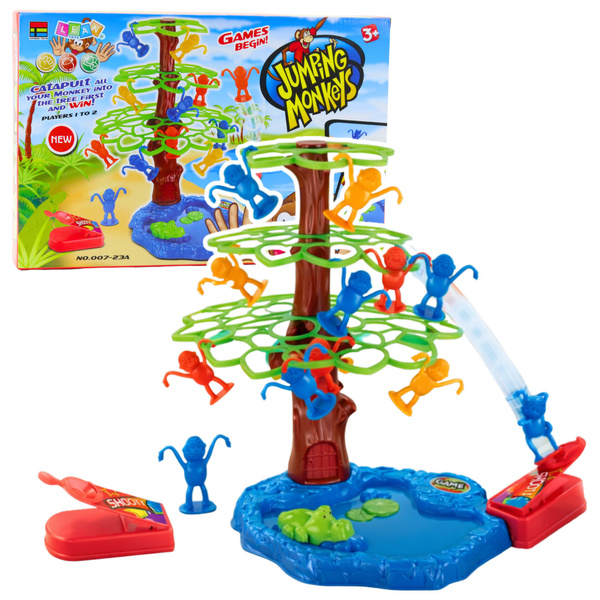 Jumping Monkeys Tree Lake Familien-Arcade-Spiel