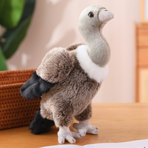 Plush Vulture Bird Plush Toy Mascot Cuddly Toy 25cm
