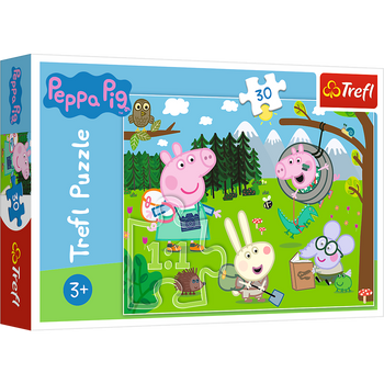 Puzzle - 30 - Forest Expedition - Peppa Pig Trefl 18245
