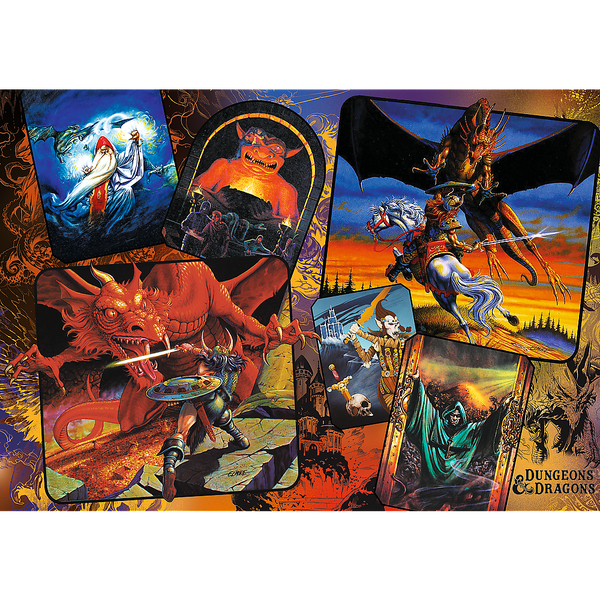 Puzzle - "1000" - Anfänge von Dungeons and Dragons Trefl 10739