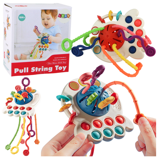 Colorful Educational Sensory Teether Toy for Babies