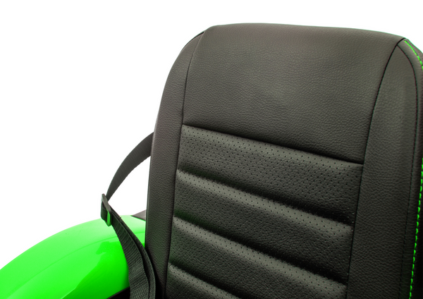 Battery-powered excavator with trailer SX2068 Green