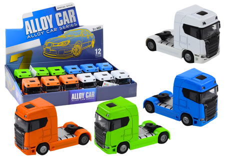 Ciężarówka Bez Naczepy 1:32 Metalowa Światła Dźwięki Napęd