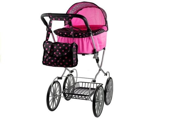 Puppenwagen Alice Retro Kinderwagen Puppe Puppenkarre