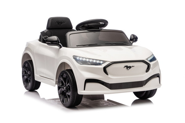 Ford Mustang Mach-E Weiß, 24V-Batteriebetriebenes Auto