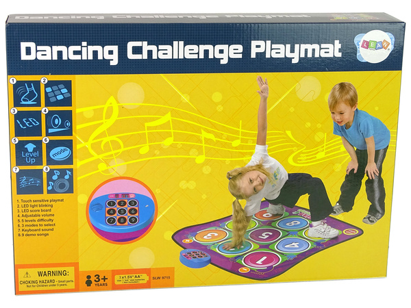 Colorful Playing Dance Mat