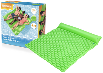 Inflatable Swimming Mattress Three-Person Bestway 213 x 170 x 21 cm 44106