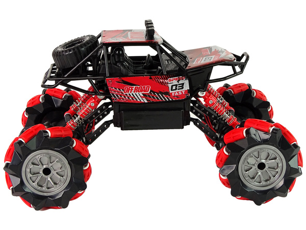 Ferngesteuertes Geländewagen R/C 1:14 Rot