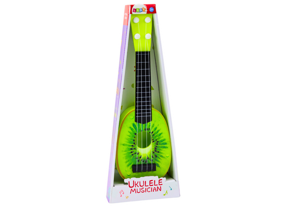 Ukulele für Kinder, Mini-Gitarre, 4 Saiten, Kiwifruchtgrün