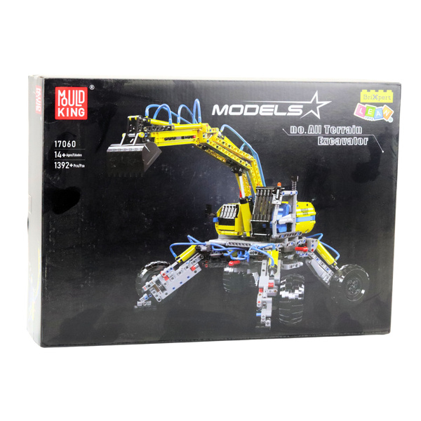 Construction Bricks Mobile All Terrain Excavator 1392 pcs.