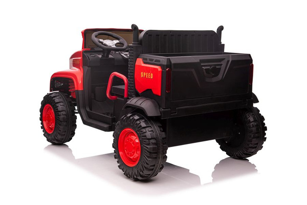 Car On Battery JC222 Red