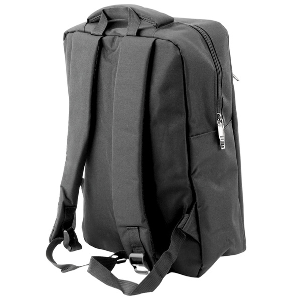 City Business Backpack USB Middle Compartment Black 14L 40cm
