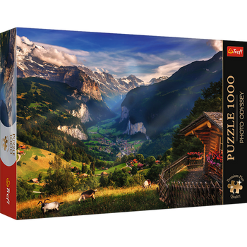Puzzle - "1000 Premium Plus" - Foto-Odyssee: Lauterbrunnen 10821