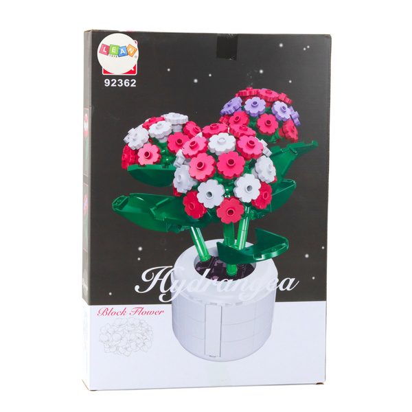 Bausteine Rosa Hortensie im Topf 342 Stk.