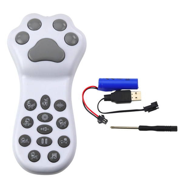 Interactive Husky Robot Dog Remote Controlled RC Voice Tricks Gray