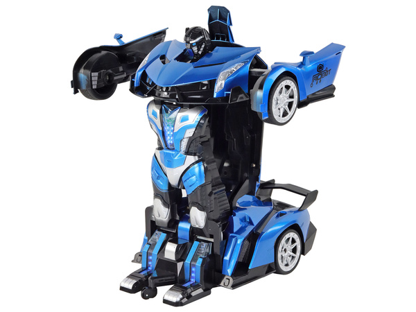 Car-Robot Transformation R/C 1:10 Blue Gesture Control