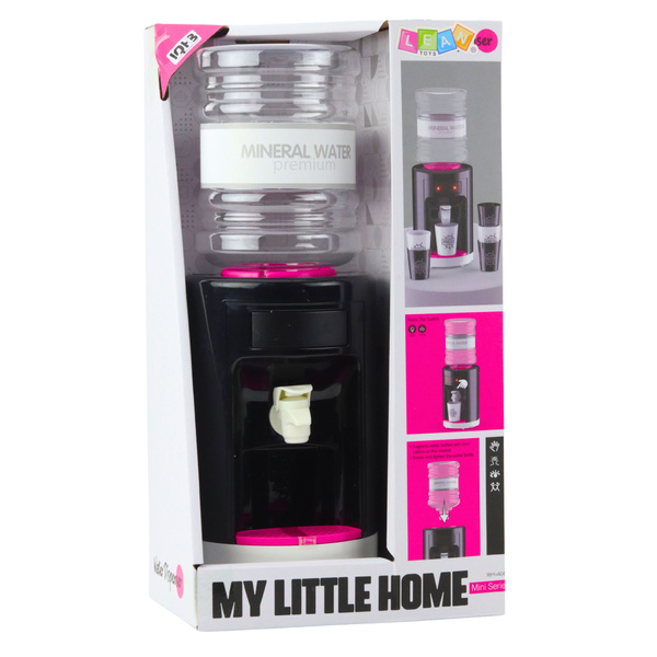 Toy Water Dispenser for Kids with Lights and Sounds Pink