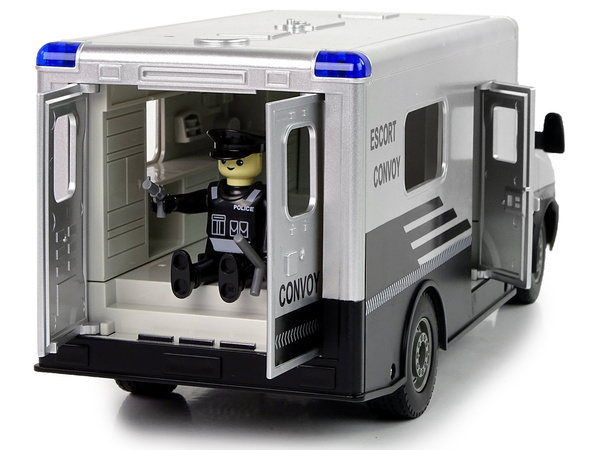 Auto Bankowóz Konwój Security Zdalnie Sterowane R/C Pilot Akumulator