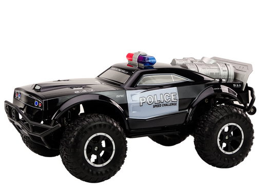 Ferngesteuertes Gelände-Polizeiauto RC 1:8