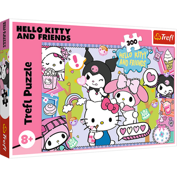 Puzzle 300 - Crazy Trio - Hello Kitty Trefl 23039