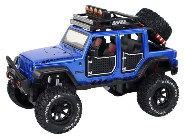 Toy Car Off-Road Vehicle 4x4 Lights Sounds 4 Colors