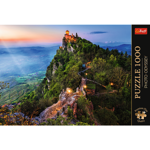 Puzzle - 1000 Premium Plus - Photo Odyssey: Wieża Cesta - San Marino - Trefl 10822