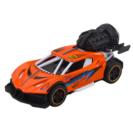 Sportwagen mit Licht, Sound, Raucheffekt-Mix