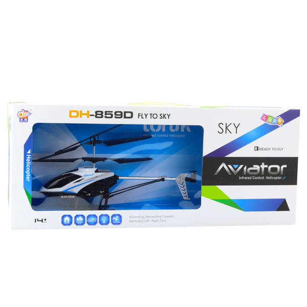RC Aviator DH-859D LED 360° Ferngesteuerter Helikopter