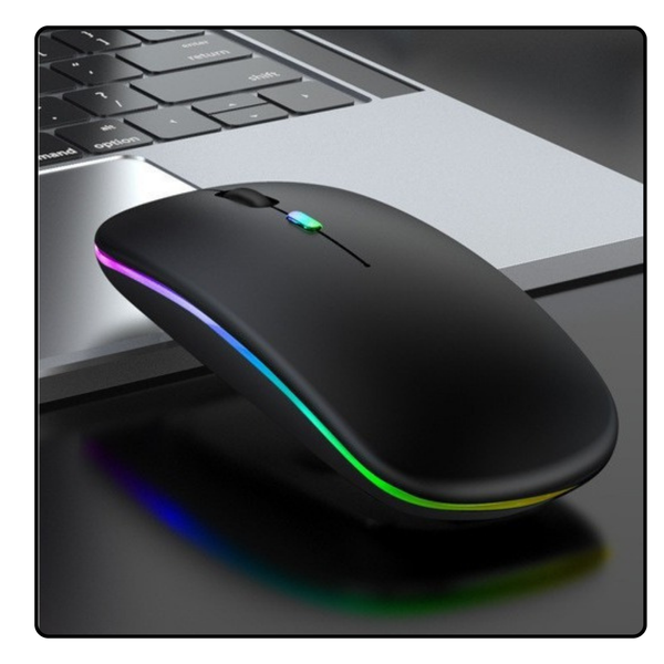 Drahtlose Maus Universal Silent Reichweite 10 m Schwarz