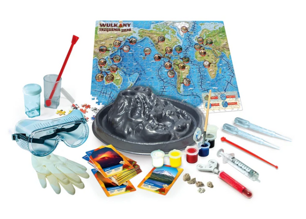 Wissenschaftlicher Spaß Vulkanologie-Set Polnische Sprache Clementoni 50893