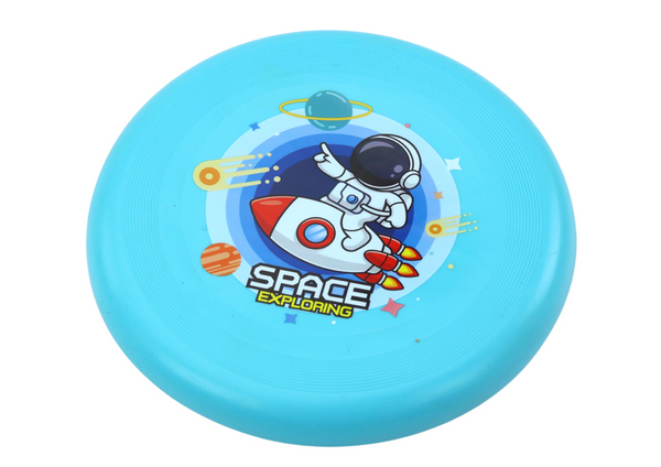 Spaceman Flying Frisbee Disc Blue 20cm