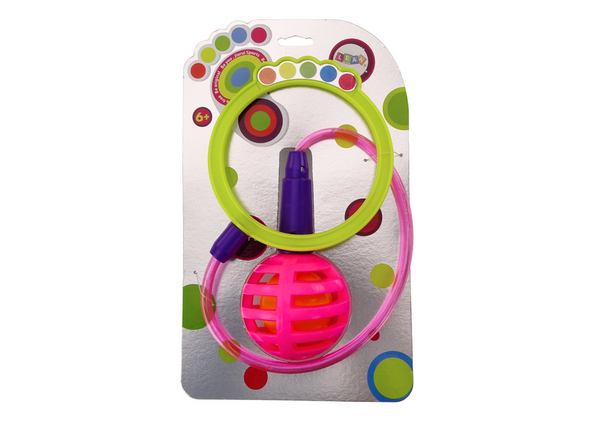 Skipper Hula Hop Jump Rope, Pink, LED