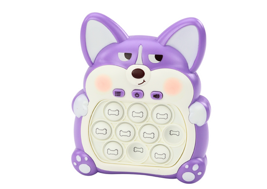 Arcade-Spielekonsole Pop-It Lisek 7 Spielmodi Lila