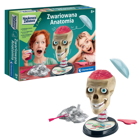 Naukowa Zabawa Zestaw Zwariowana Anatomia Język Polski Clementoni 50697