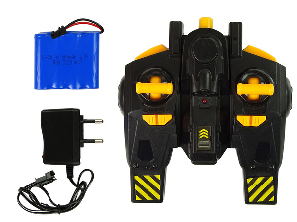 Remote Controlled Forklift Truck 360 Degree Rotation Yellow Pilot