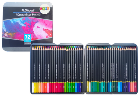 Set mit 72 auflösbaren Buntstiften