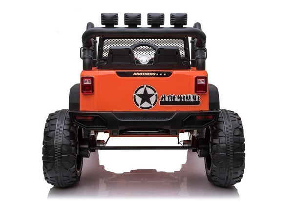 Jeep JC666 Electric Ride On Car Orange
