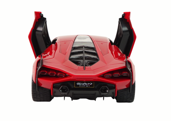 Auto R/C Lamborghini Sian FKP 37 Rastar 1:14 Rot mit Fernsteuerung