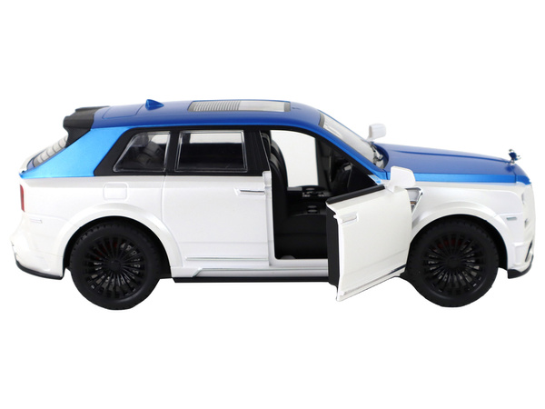Car R/C 1:20 White and Blue Remote Controlled