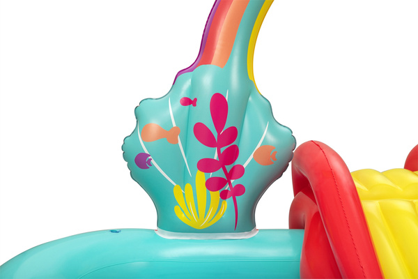 Aufblasbarer Spielplatz Kleine Meerjungfrau 221 x 193 x 117 cm Bestway 91097