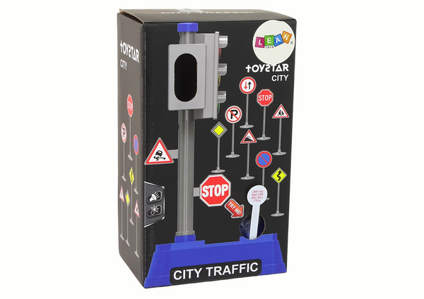 Set of Road Signs Lights Sounds 23 cm