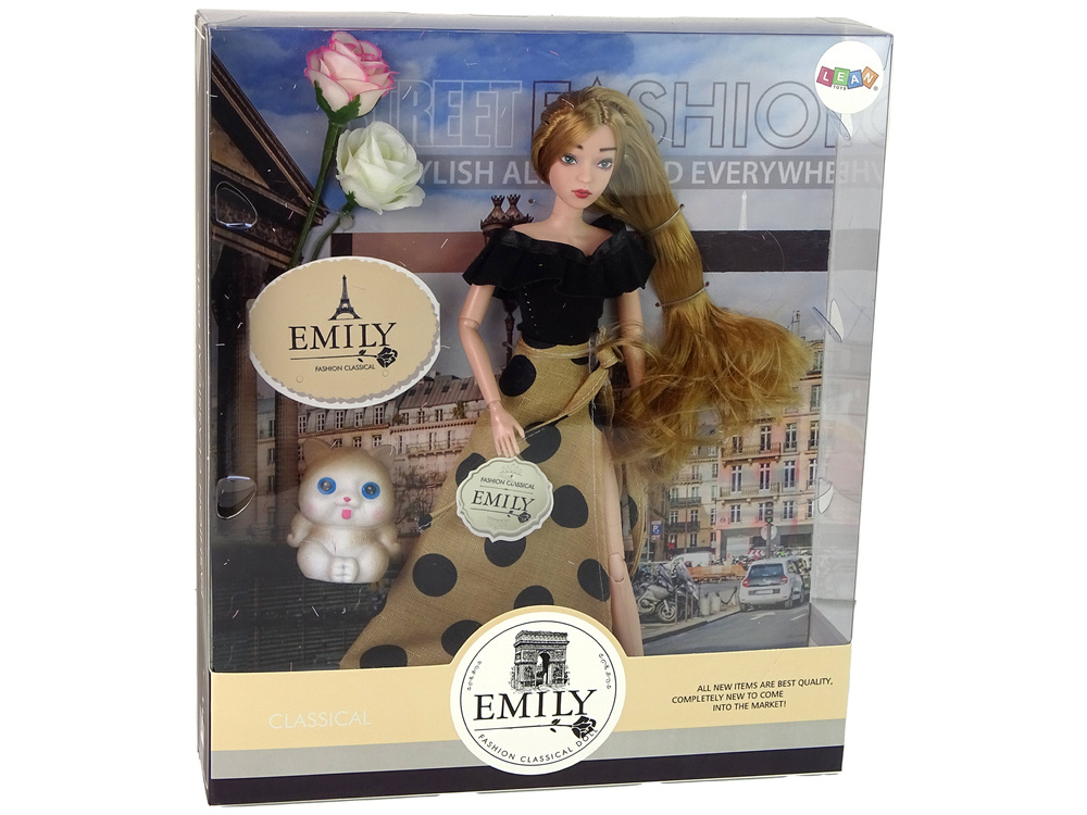 Emily doll with Rose Cat Long Hair | Toys  Dolls, houses