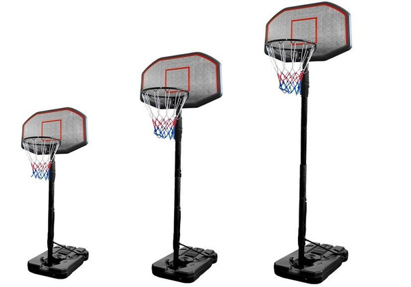 Basketball-Set, freistehend, verstellbarer Ständer, 200–300 cm