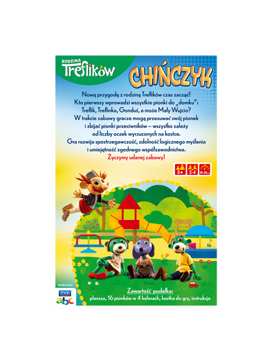 Brettspiel: Mensch ärgere dich nicht – Die Treflik Familie Trefl 02069